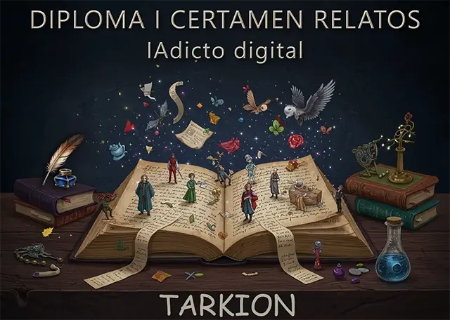 Diploma del creador del 1 certamen de escritura bloguera