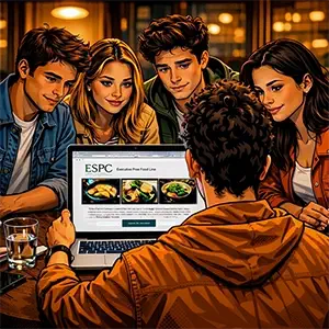 Sergio, encuentra un directorio llamado ESPC en el portátil