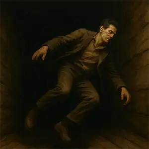 Elías cayendo en la grieta