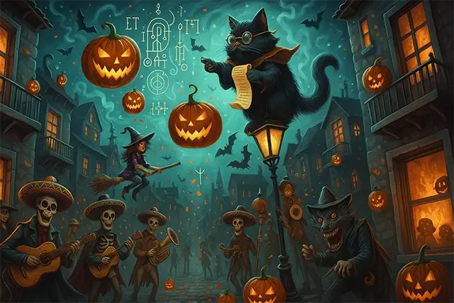 sitio mágico donde se celebra Halloween