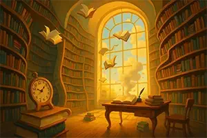 El rincón de la fantasía y lo absurdo de la biblioteca de CSEO